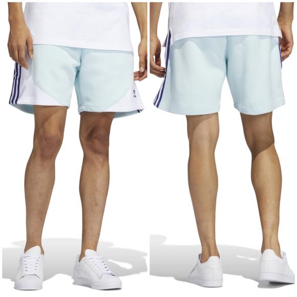 adidas Other - Adidas SST Fleece Shorts Halo Mint/white S